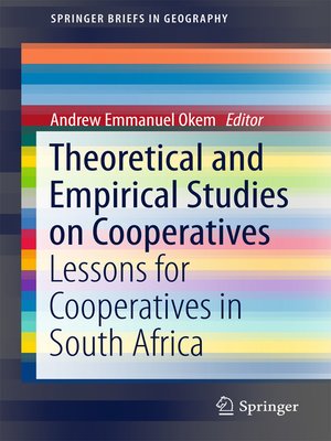 cover image of Theoretical and Empirical Studies on Cooperatives